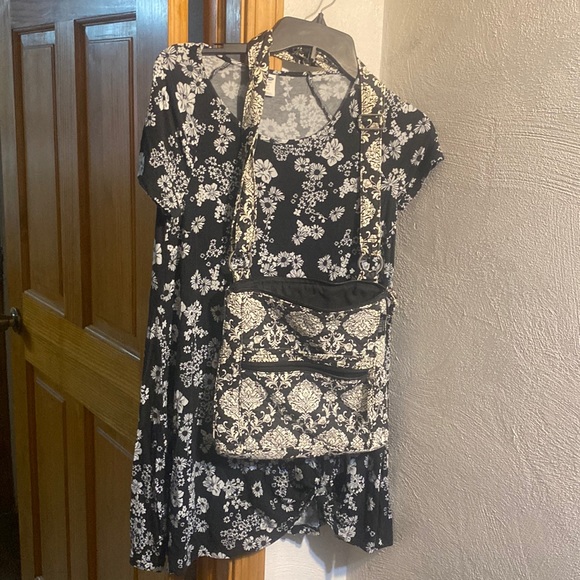 5P Complete Outfit Sweater leggings+tank+long tee 2X+Waverly👜11” - Picture 6 of 17